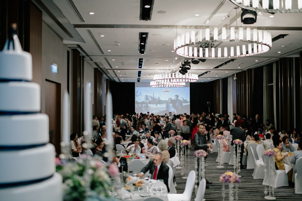 Amara Bangkok Hotel Wedding Reception of Ink and Ice