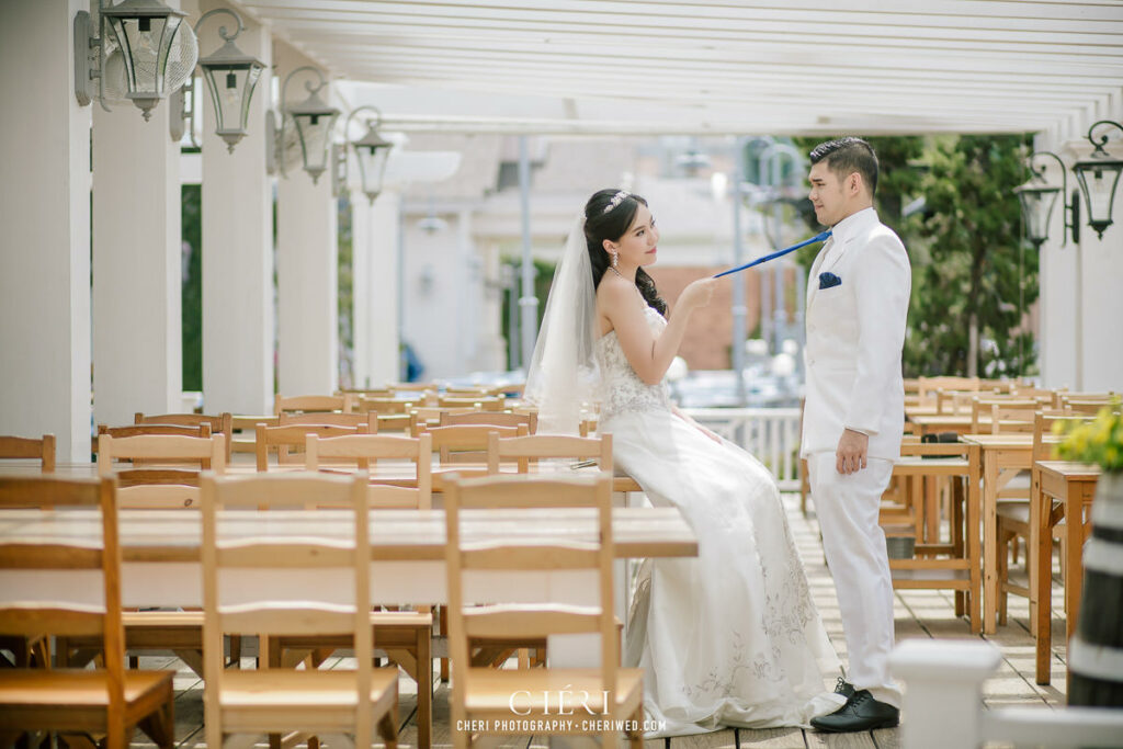 Beautiful Couple Pre-Wedding Kim and Chris from Vietnam at Chocolate Ville, Bangkok