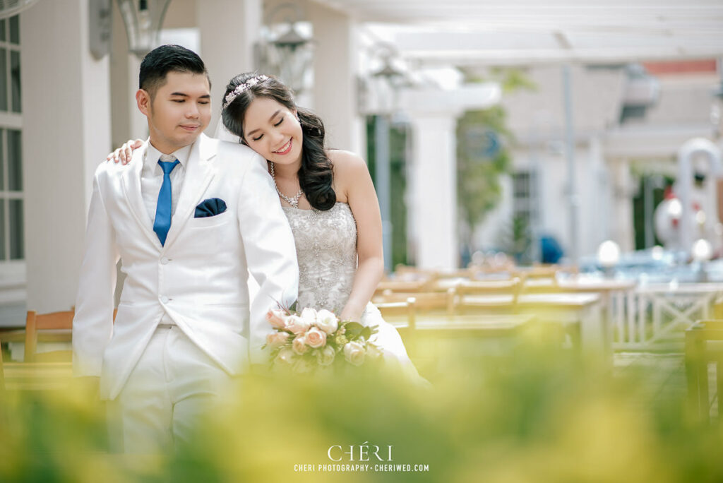 Beautiful Couple Pre-Wedding Kim and Chris from Vietnam at Chocolate Ville, Bangkok