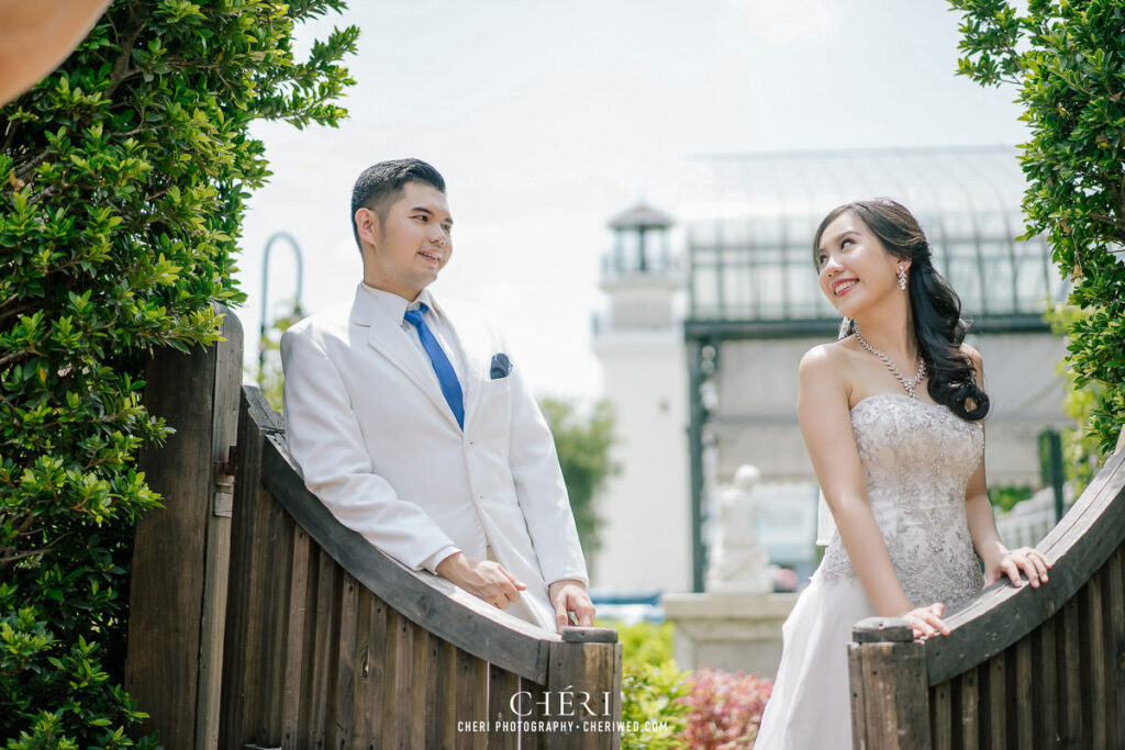 Beautiful Couple Pre-Wedding Kim and Chris from Vietnam at Chocolate Ville, Bangkok