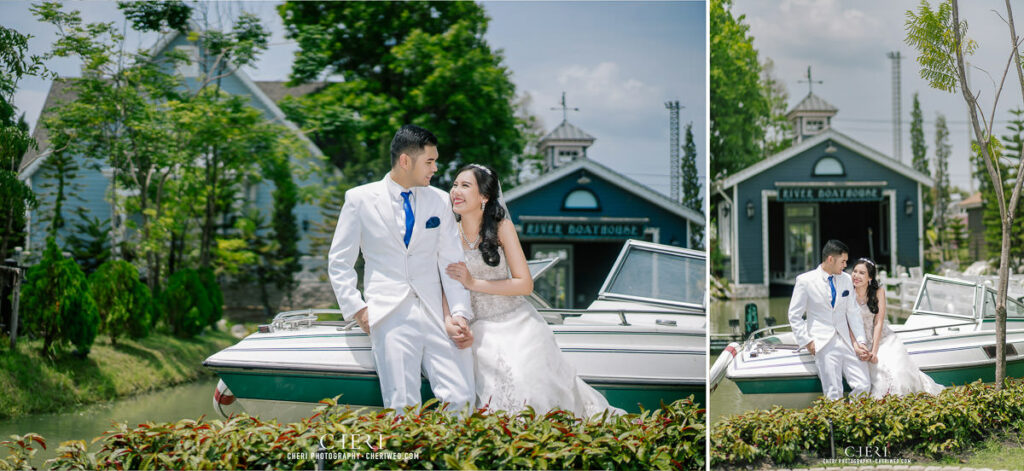 Beautiful Couple Pre-Wedding Kim and Chris from Vietnam at Chocolate Ville, Bangkok