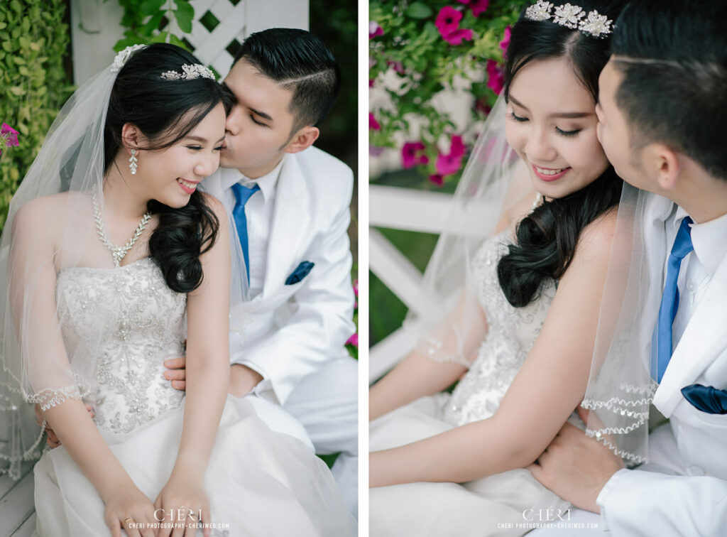 Beautiful Couple Pre-Wedding Kim and Chris from Vietnam at Chocolate Ville, Bangkok