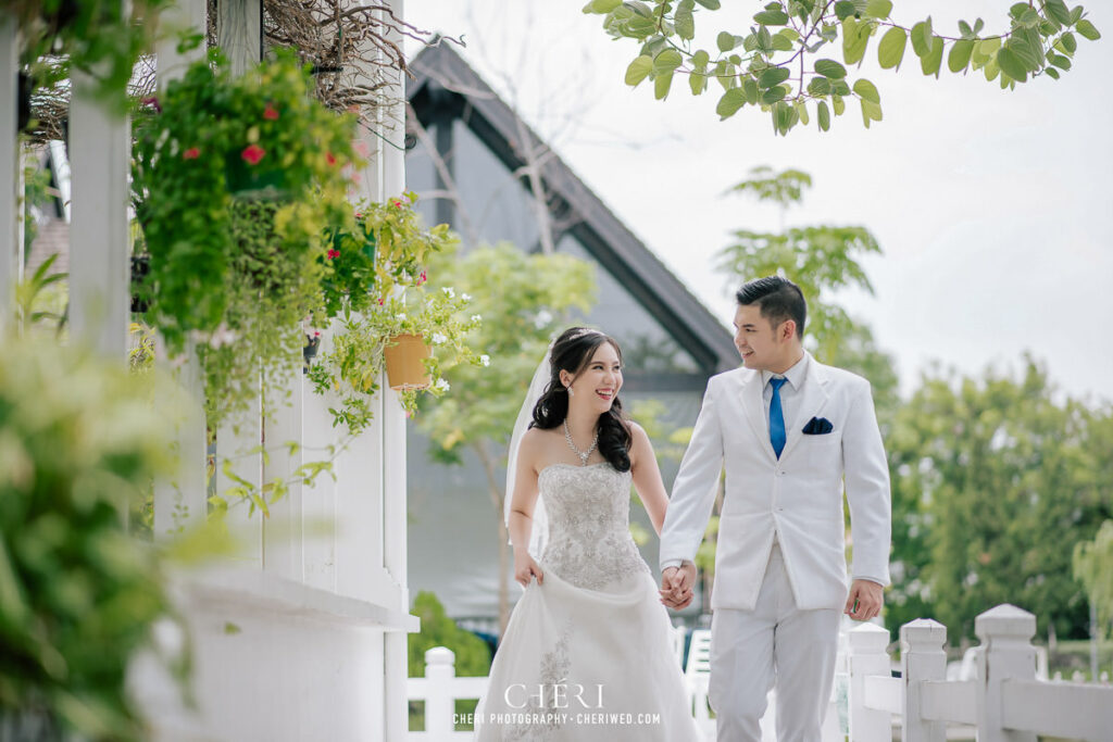 Beautiful Couple Pre-Wedding Kim and Chris from Vietnam at Chocolate Ville, Bangkok