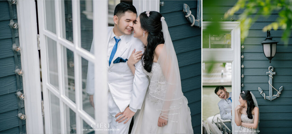 Beautiful Couple Pre-Wedding Kim and Chris from Vietnam at Chocolate Ville, Bangkok