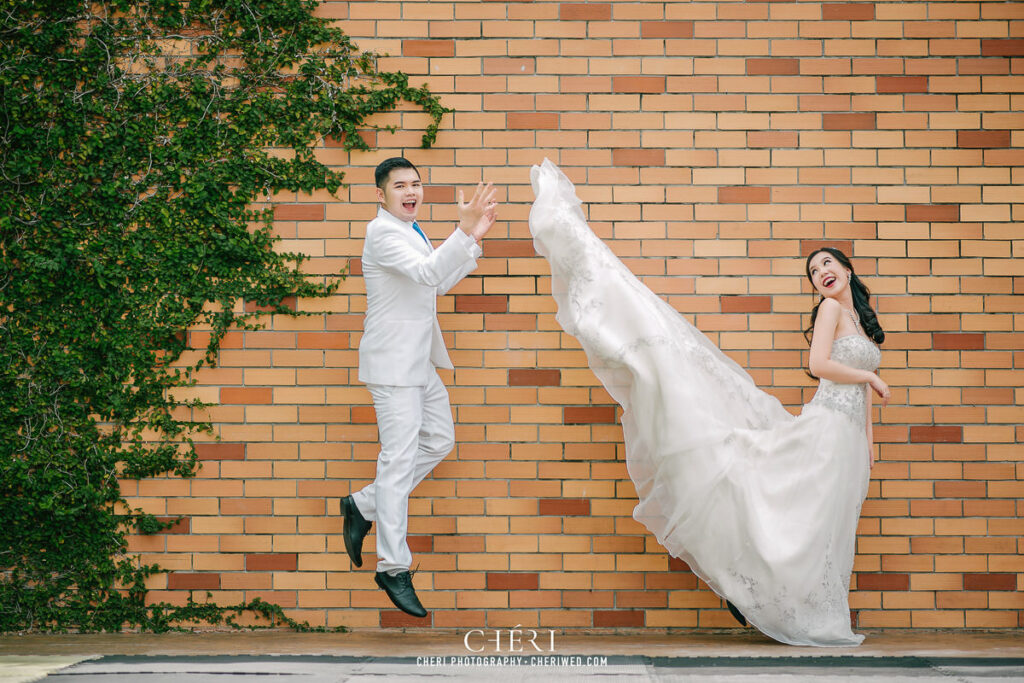 Beautiful Couple Pre-Wedding Kim and Chris from Vietnam at Chocolate Ville, Bangkok