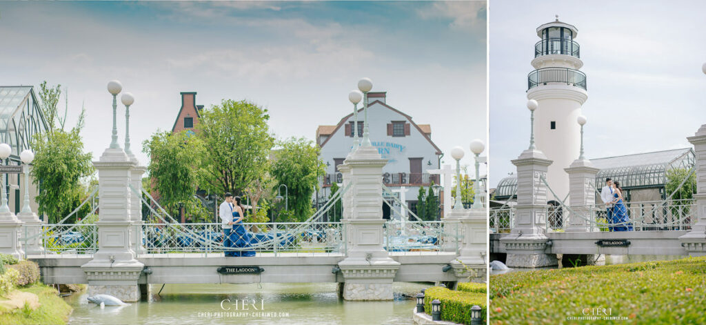 Beautiful Couple Pre-Wedding Kim and Chris from Vietnam at Chocolate Ville, Bangkok