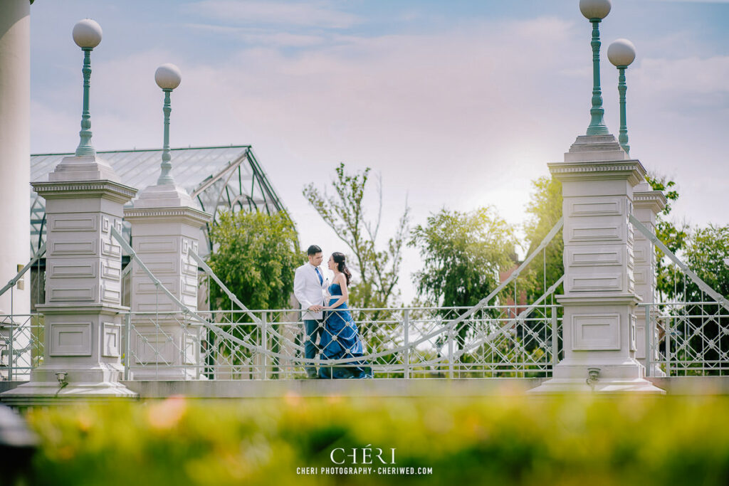 Beautiful Couple Pre-Wedding Kim and Chris from Vietnam at Chocolate Ville, Bangkok