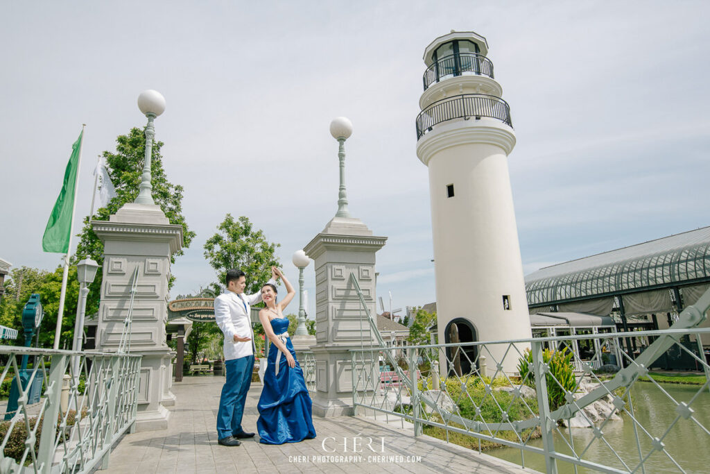 Beautiful Couple Pre-Wedding Kim and Chris from Vietnam at Chocolate Ville, Bangkok