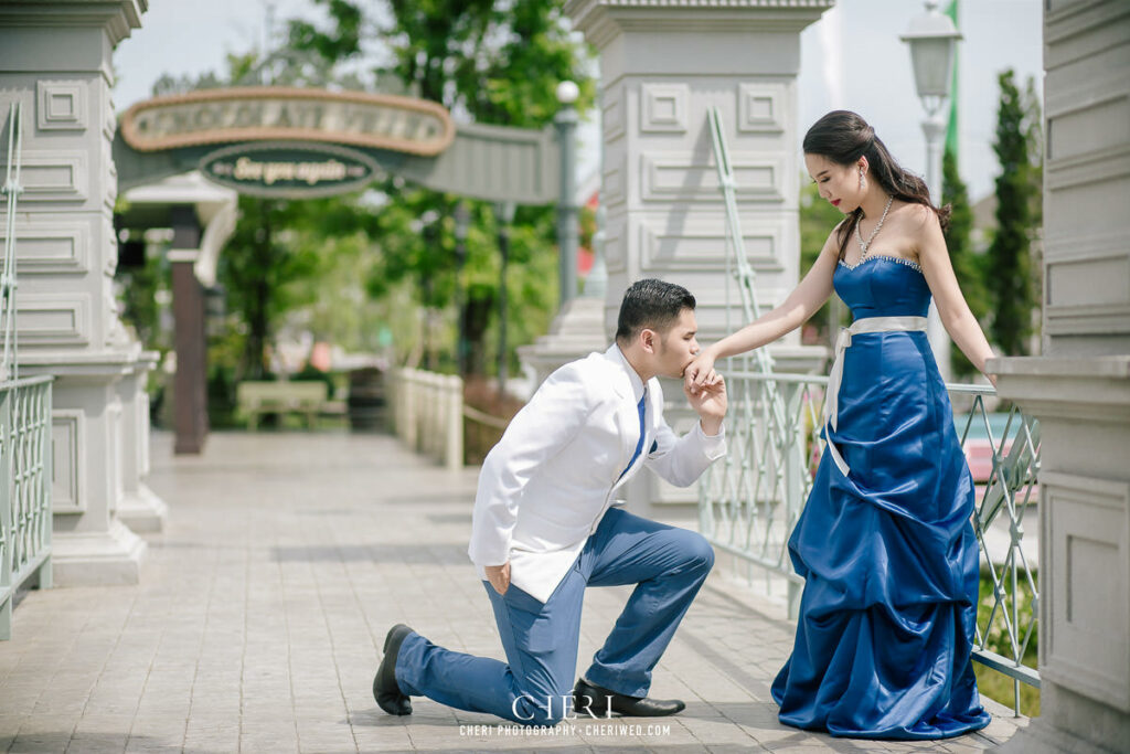 Beautiful Couple Pre-Wedding Kim and Chris from Vietnam at Chocolate Ville, Bangkok