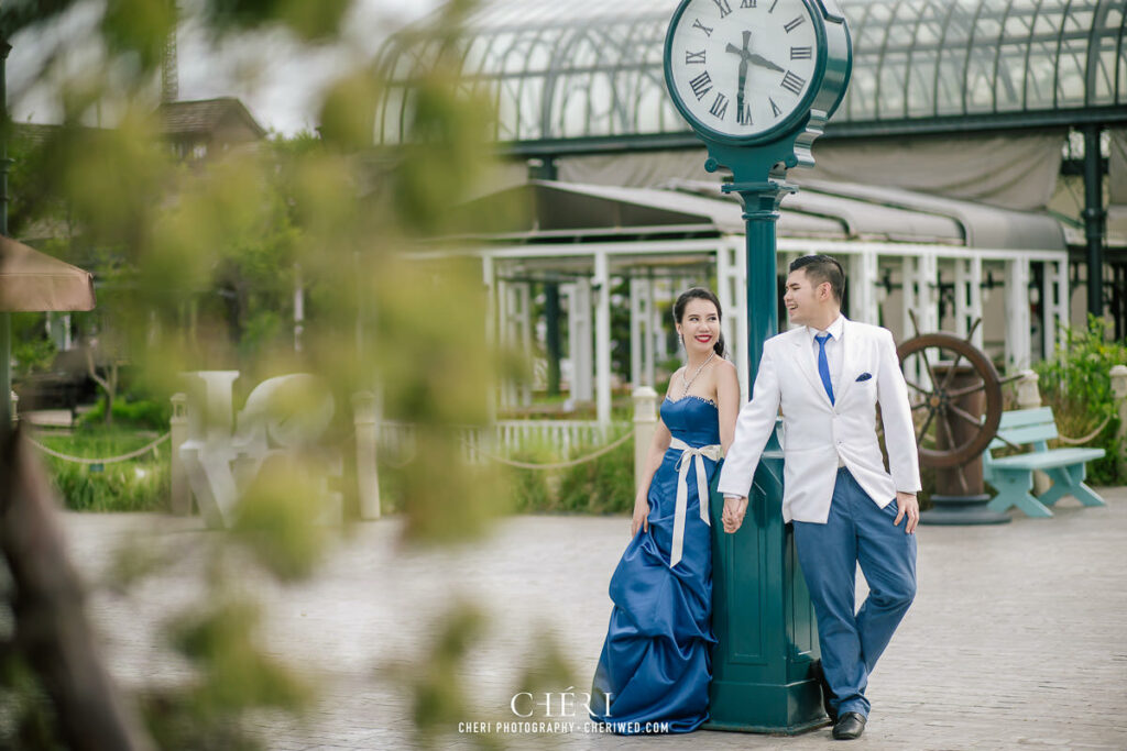 Beautiful Couple Pre-Wedding Kim and Chris from Vietnam at Chocolate Ville, Bangkok