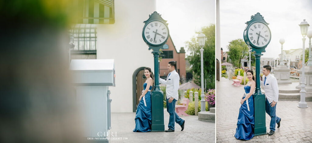 Beautiful Couple Pre-Wedding Kim and Chris from Vietnam at Chocolate Ville, Bangkok