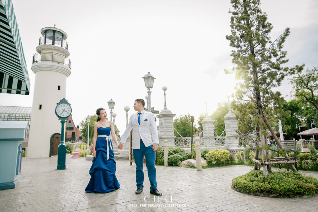 Beautiful Couple Pre-Wedding Kim and Chris from Vietnam at Chocolate Ville, Bangkok