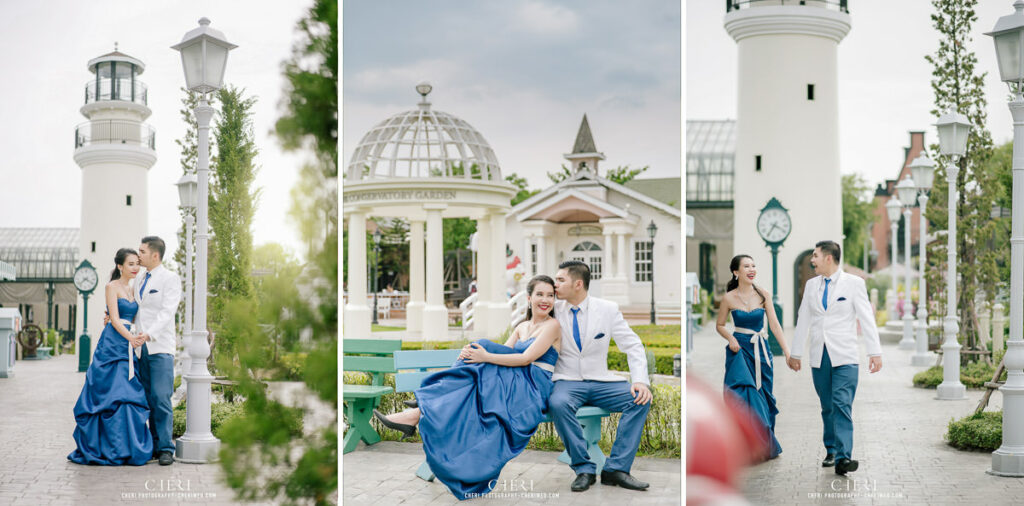 Beautiful Couple Pre-Wedding Kim and Chris from Vietnam at Chocolate Ville, Bangkok