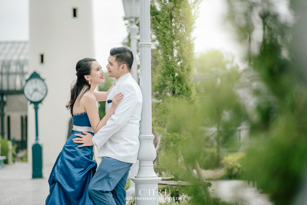 Beautiful Couple Pre-Wedding Kim and Chris from Vietnam at Chocolate Ville, Bangkok