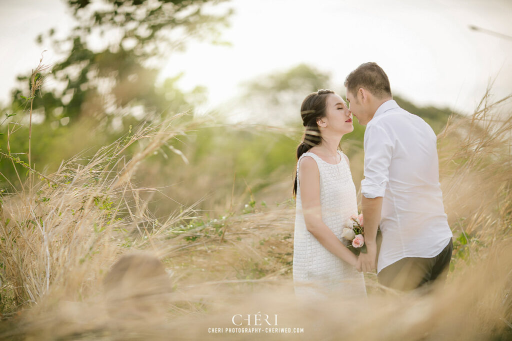 Beautiful Couple Pre-Wedding Kim and Chris from Vietnam at Chocolate Ville, Bangkok