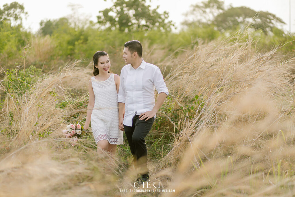 Beautiful Couple Pre-Wedding Kim and Chris from Vietnam at Chocolate Ville, Bangkok