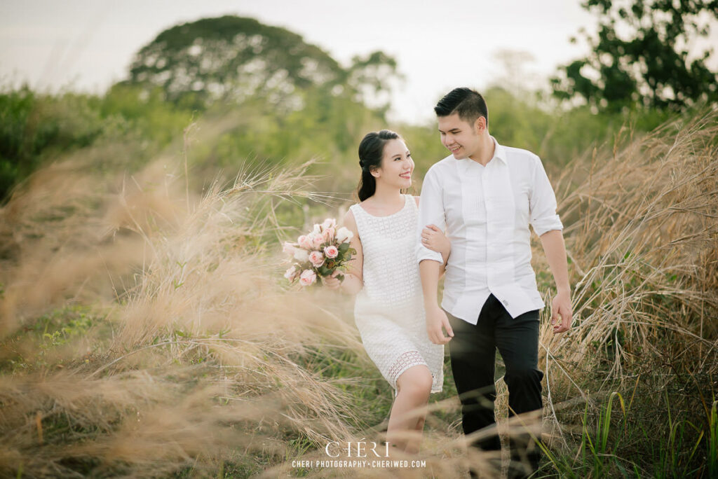 Beautiful Couple Pre-Wedding Kim and Chris from Vietnam at Chocolate Ville, Bangkok