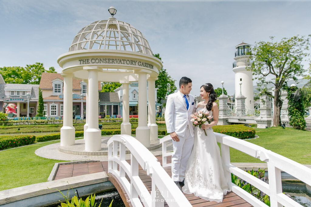 Beautiful Couple Pre-Wedding Kim and Chris from Vietnam at Chocolate Ville, Bangkok