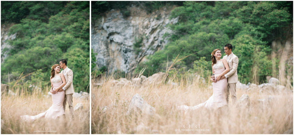 Koh Si Chang Beach Island Destination Pre-Wedding | Lulu and Fiance from Indonesia