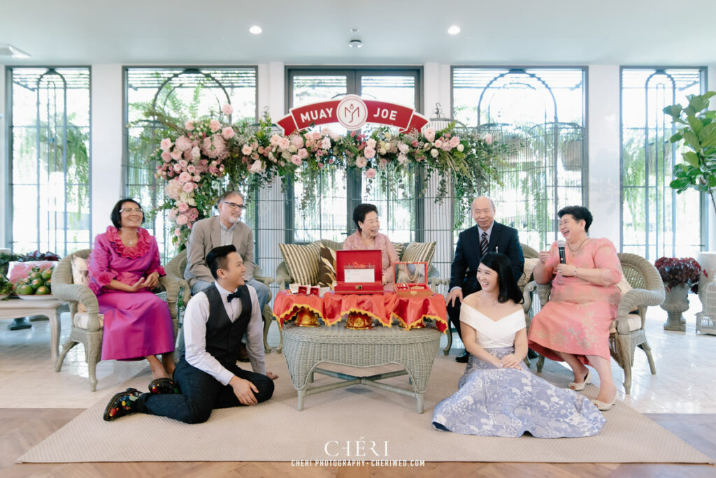 The Botanical House Bangkok Chinese Wedding Ceremony of Muay and Joe