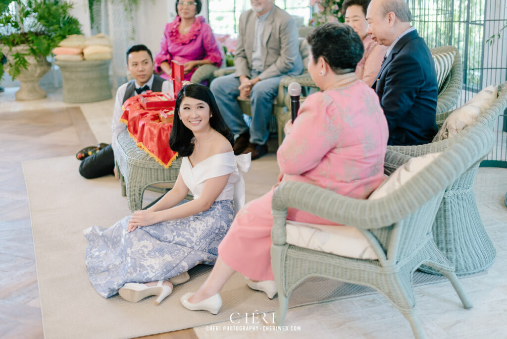 The Botanical House Bangkok Chinese Wedding Ceremony of Muay and Joe