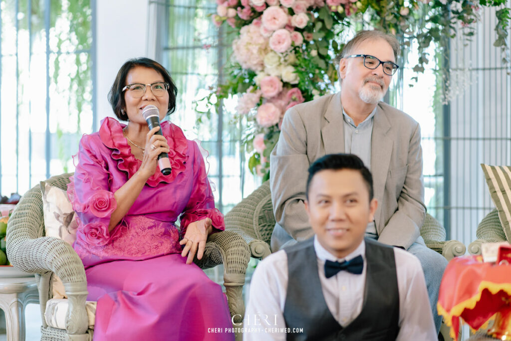 The Botanical House Bangkok Chinese Wedding Ceremony of Muay and Joe