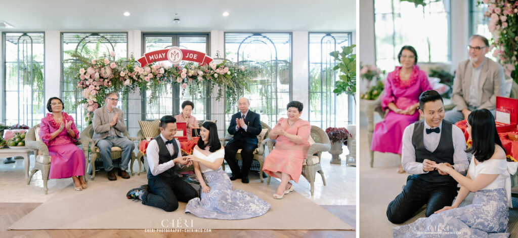 The Botanical House Bangkok Chinese Wedding Ceremony of Muay and Joe