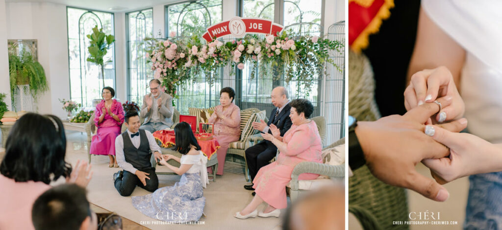 The Botanical House Bangkok Chinese Wedding Ceremony of Muay and Joe