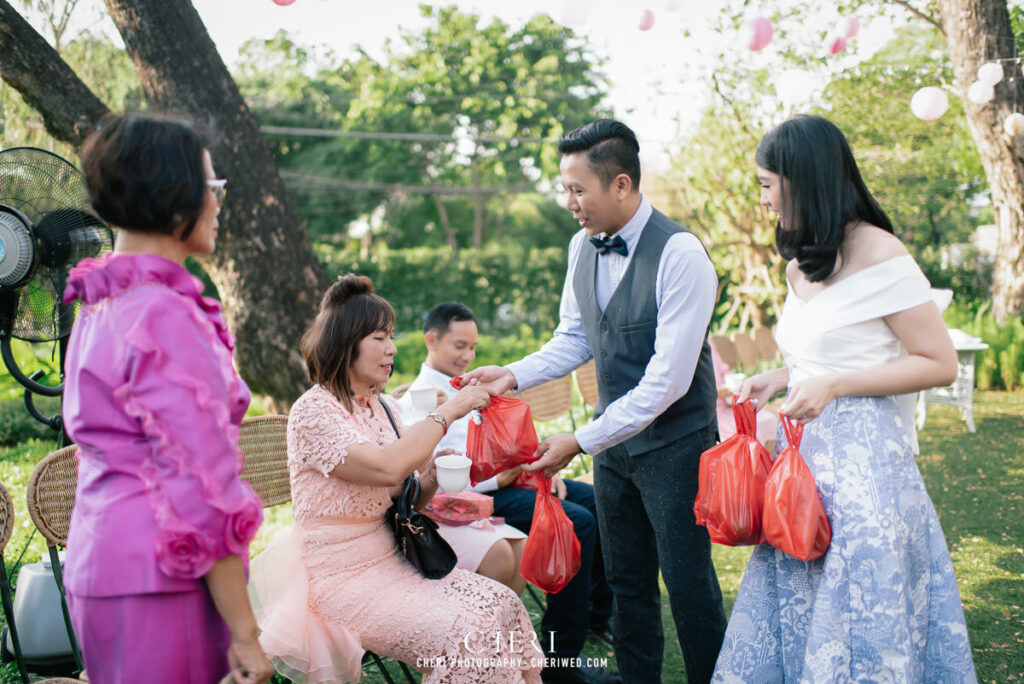 The Botanical House Bangkok Chinese Wedding Ceremony of Muay and Joe