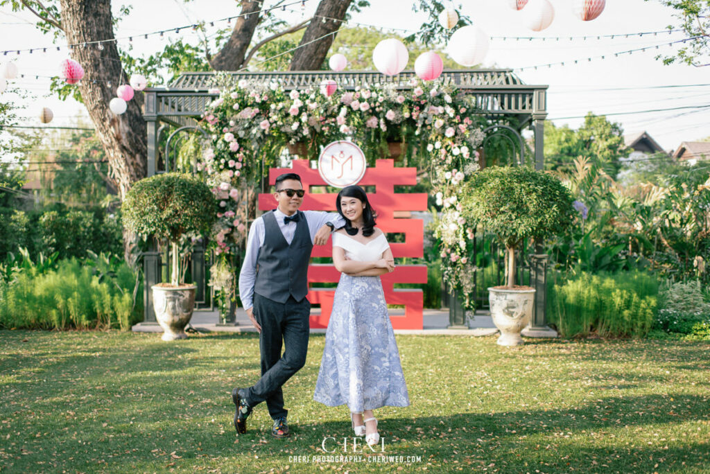 The Botanical House Bangkok Chinese Wedding Ceremony of Muay and Joe