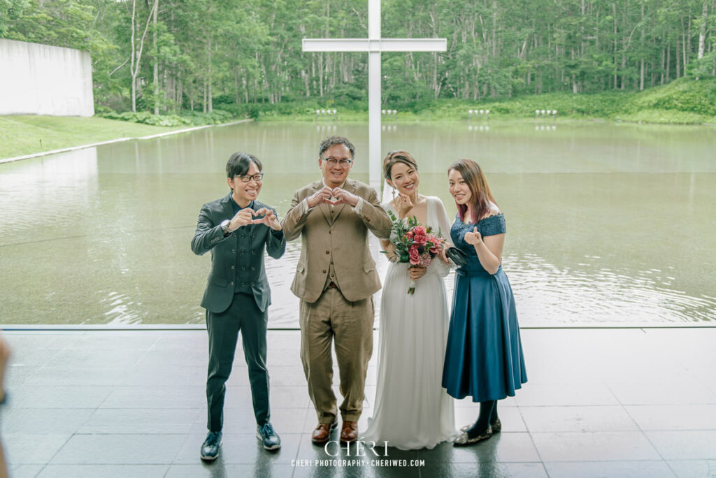 Chapel on the water at Hoshino Resorts - Japan Wedding