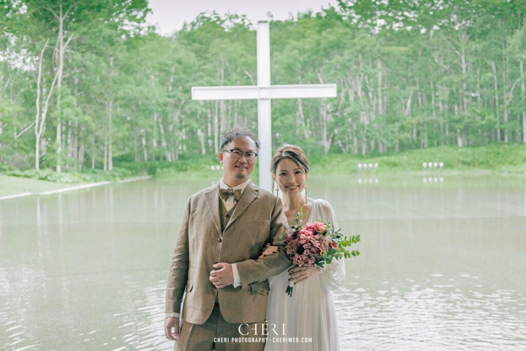 Chapel on the water at Hoshino Resorts - Japan Wedding