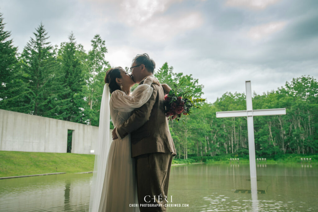 Chapel on the water at Hoshino Resorts - Japan Wedding