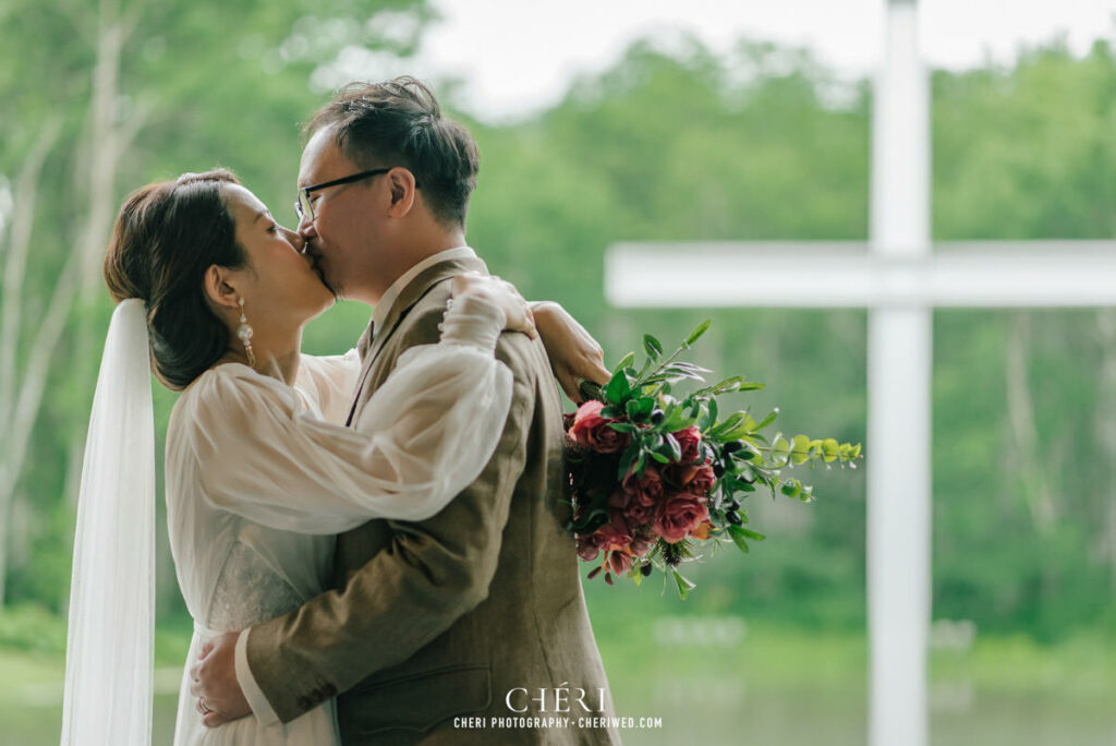 Chapel on the water at Hoshino Resorts - Japan Wedding