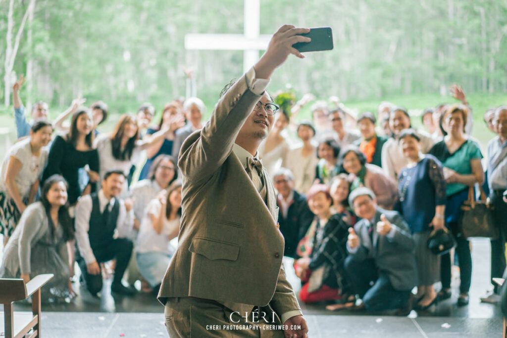 Chapel on the water at Hoshino Resorts - Japan Wedding