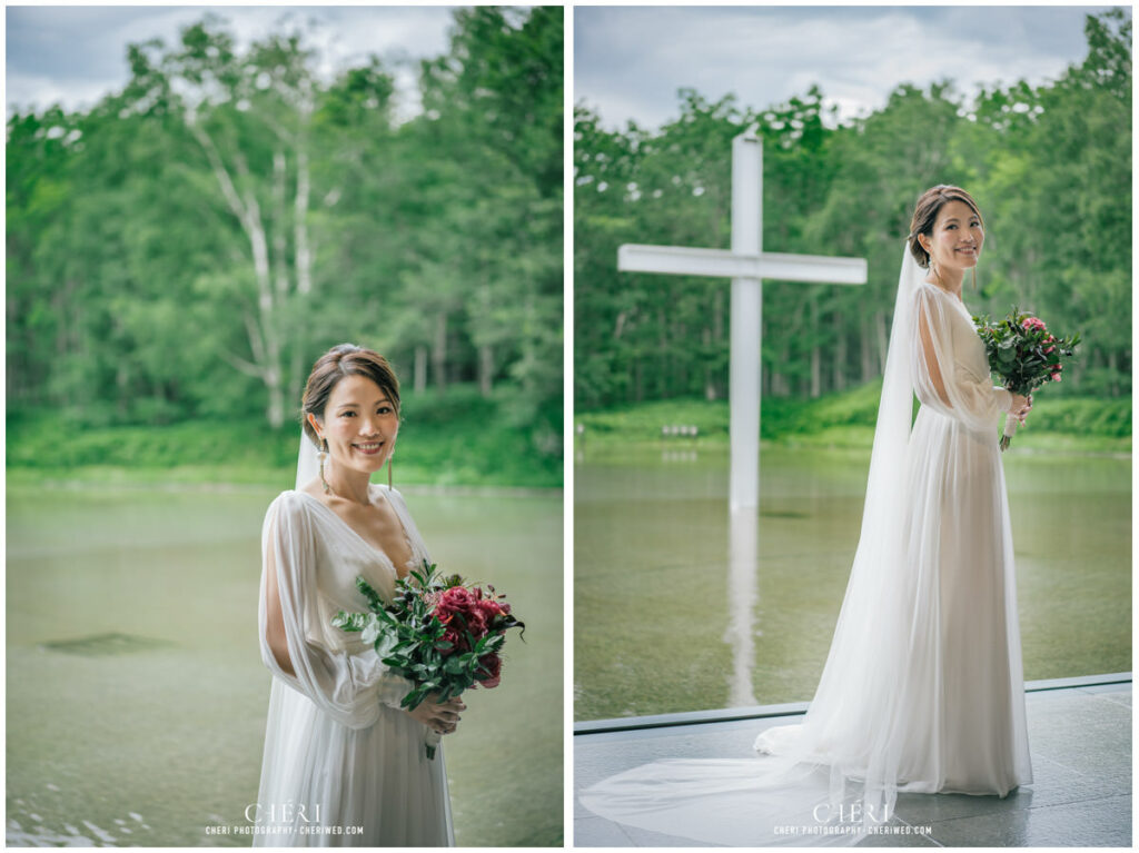 Chapel on the water at Hoshino Resorts - Japan Wedding