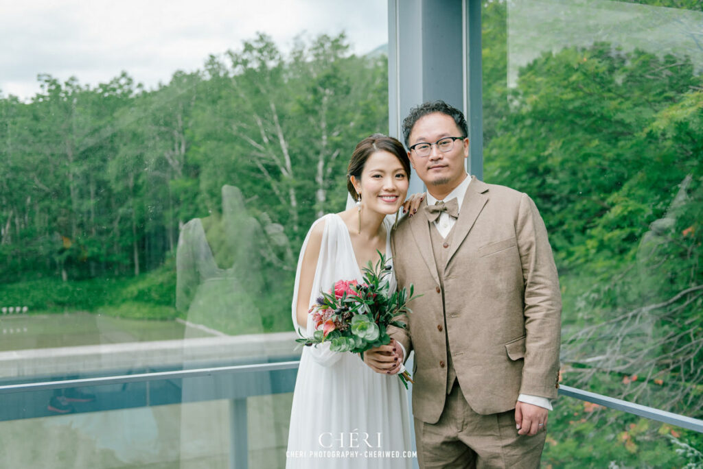 Chapel on the water at Hoshino Resorts - Japan Wedding