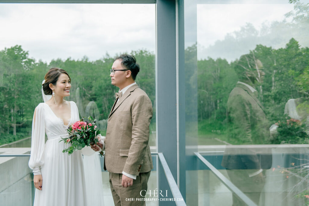 Chapel on the water at Hoshino Resorts - Japan Wedding