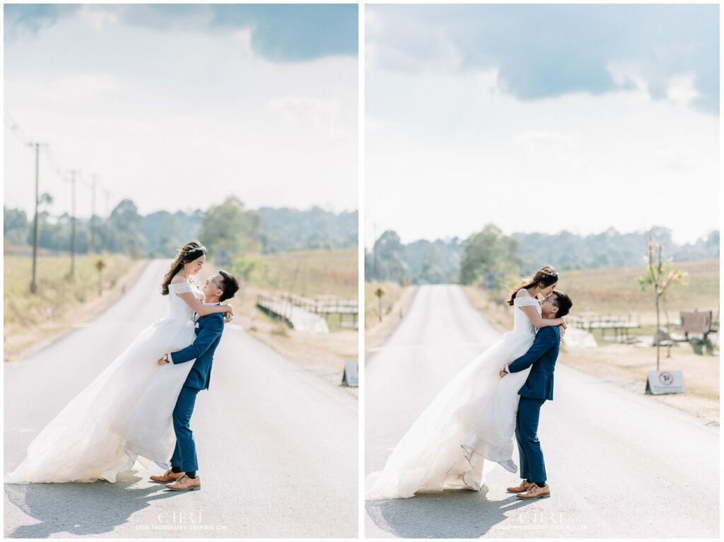 Khao Yai pre wedding photoshoot Couple Jinny and Yao from Hongkong