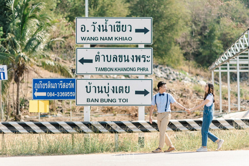 Khao Yai pre wedding photoshoot Couple Jinny and Yao from Hongkong