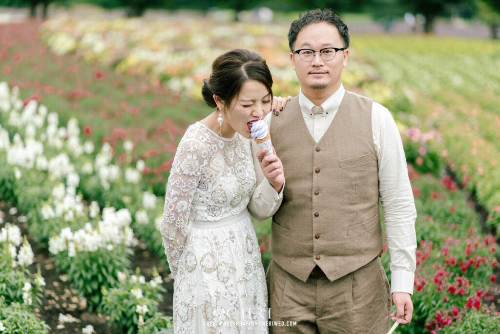 Hokkaido Pre Wedding Photography, Japan - Tomita Farm