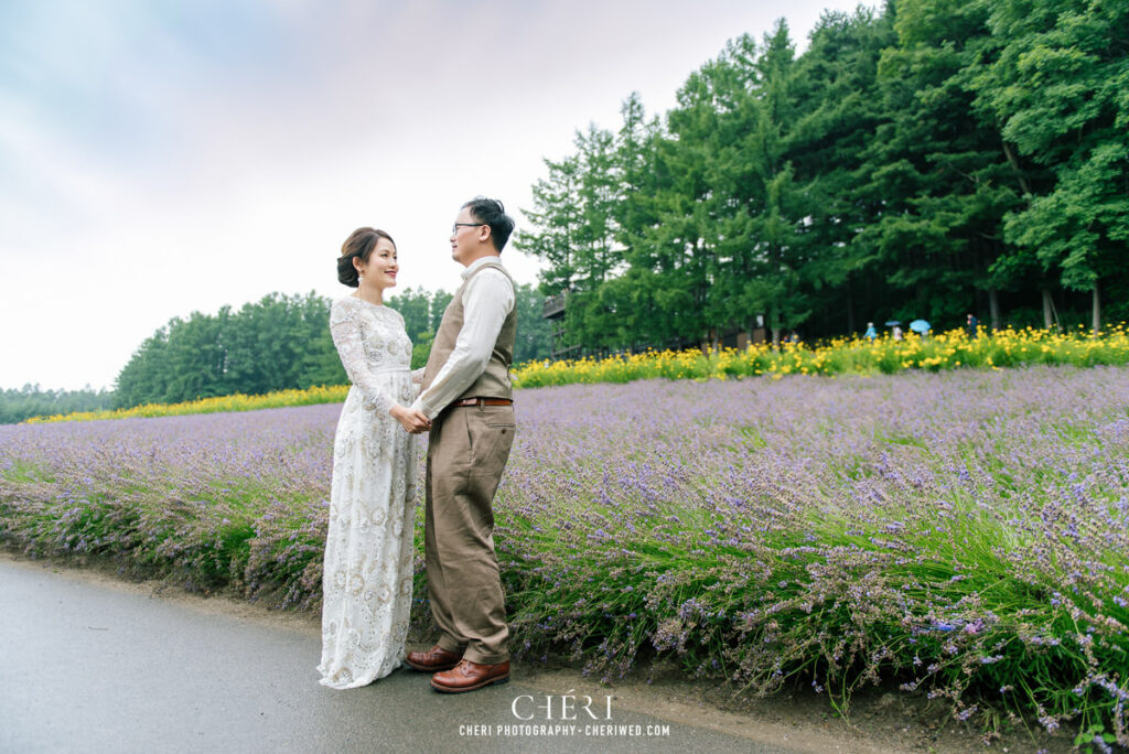 Hokkaido Pre Wedding Photography, Japan - Tomita Farm