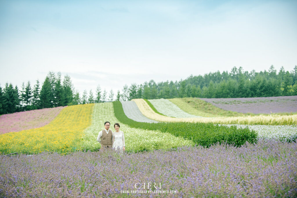 Hokkaido Pre Wedding Photography, Japan - Tomita Farm