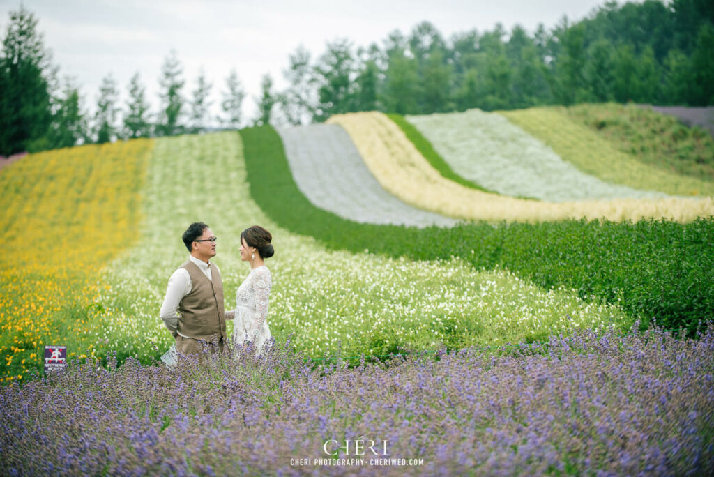 Hokkaido Pre Wedding Photography, Japan - Tomita Farm