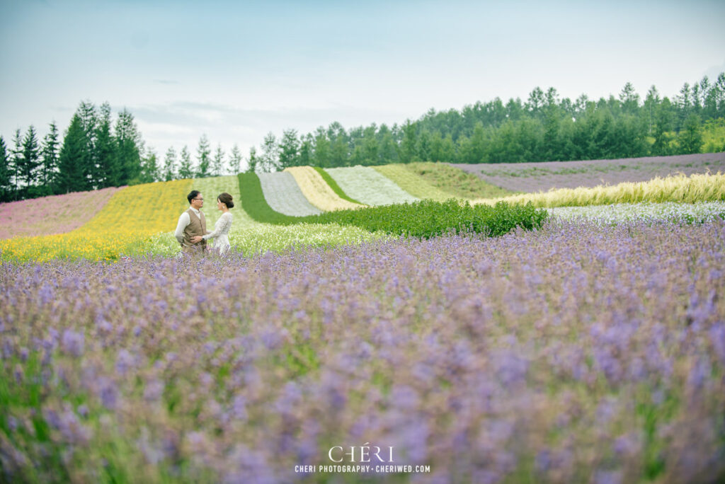 Hokkaido Pre Wedding Photography, Japan - Tomita Farm