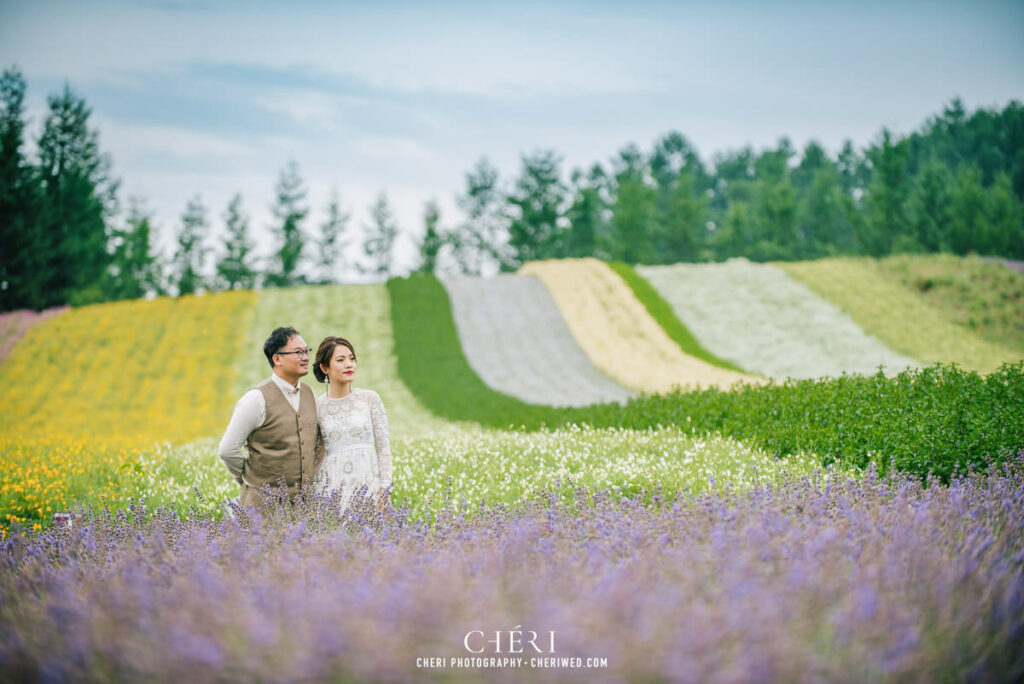 Hokkaido Pre Wedding Photography, Japan - Tomita Farm