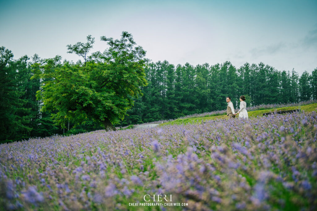 Hokkaido Pre Wedding Photography, Japan - Tomita Farm