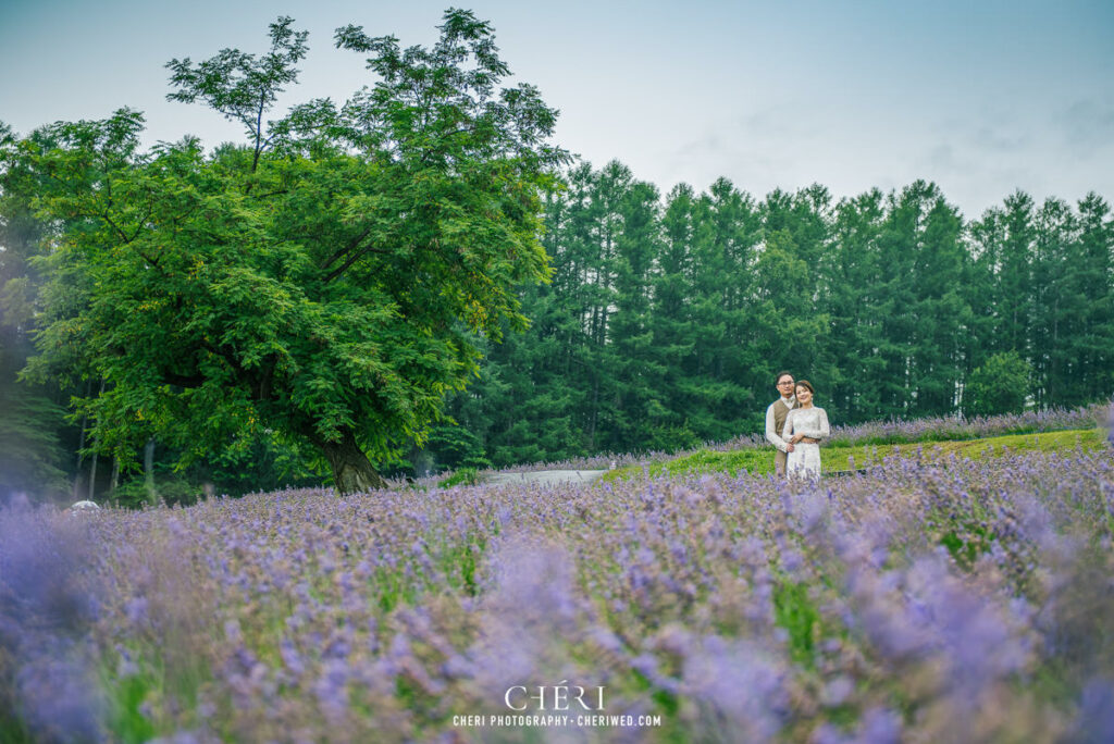 Hokkaido Pre Wedding Photography, Japan - Tomita Farm