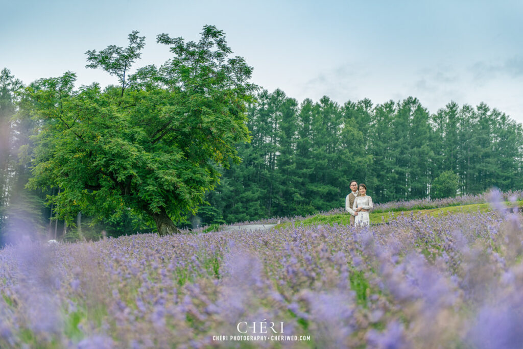 Hokkaido Pre Wedding Photography, Japan - Tomita Farm