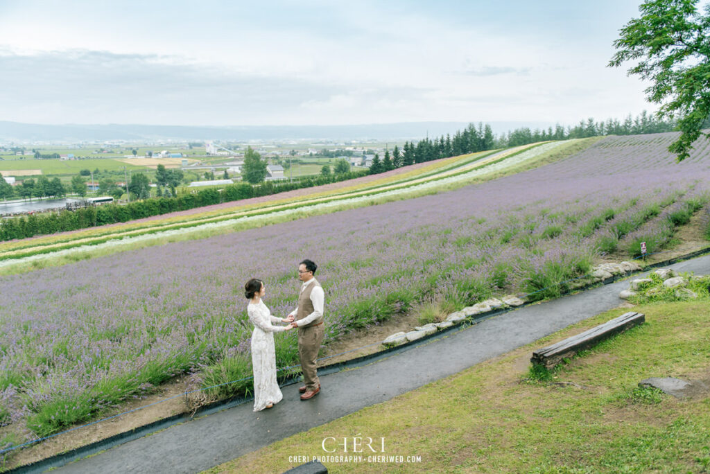 Hokkaido Pre Wedding Photography, Japan - Tomita Farm